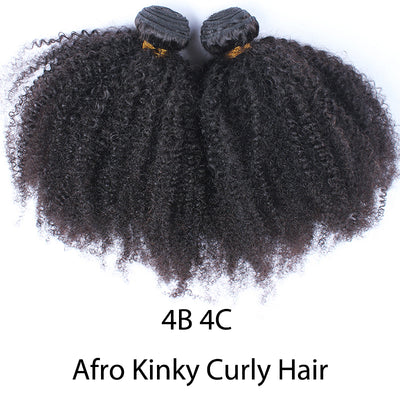 Mongolian Afro Kinky Curly Hair Weave