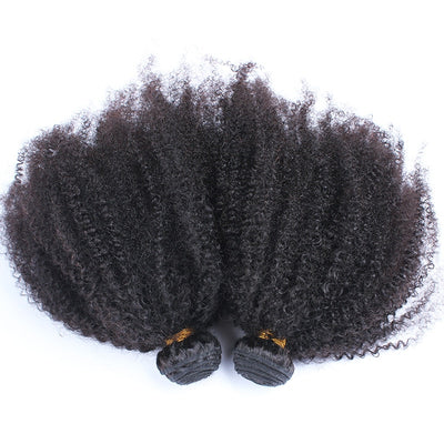 Mongolian Afro Kinky Curly Hair Weave
