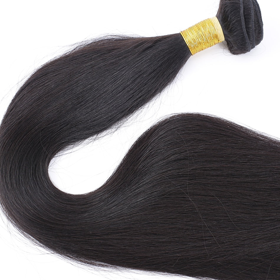 Straight 28 30 32 40 Inch Remy Brazilian Hair