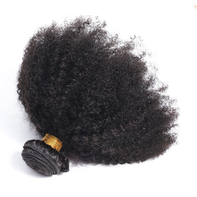 Mongolian Afro Kinky Curly Hair Bundles 8-20inch