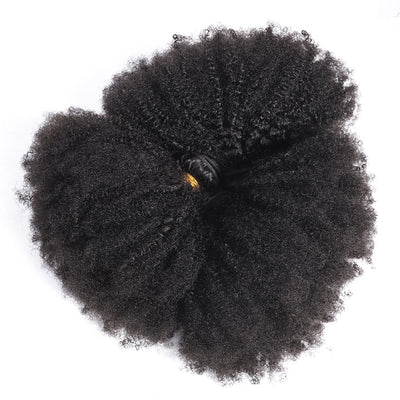 Mongolian Afro Kinky Curly Hair Bundles 8-20inch