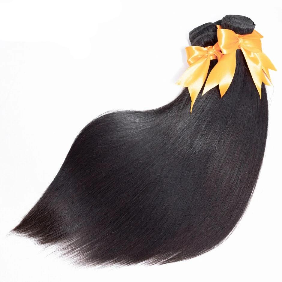 Indian Hair Straight Remy Hair Weaves