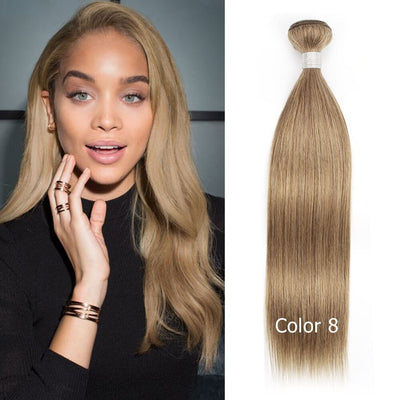 Blonde Indian Straight Hair Weave Bundles