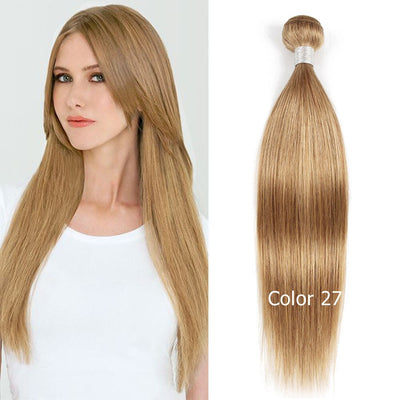 Blonde Indian Straight Hair Weave Bundles