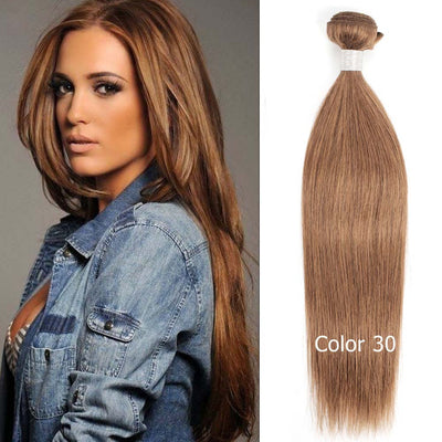 Blonde Indian Straight Hair Weave Bundles