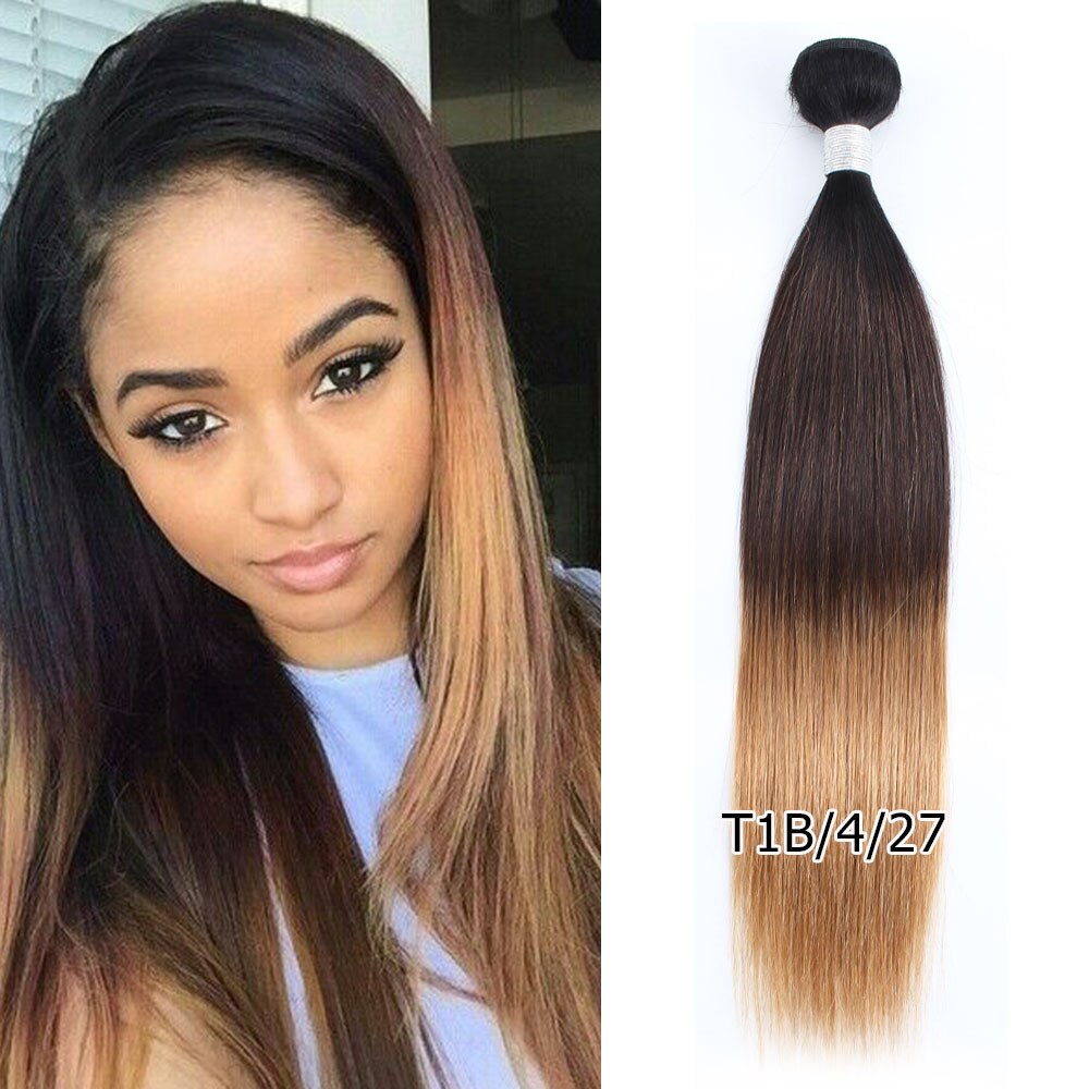 Blonde Indian Straight Hair Weave Bundles
