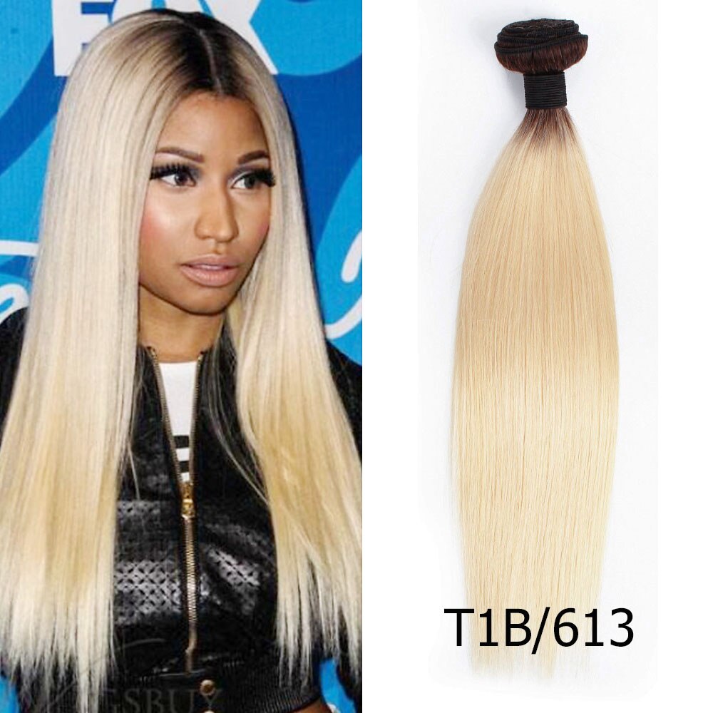 Blonde Indian Straight Hair Weave Bundles