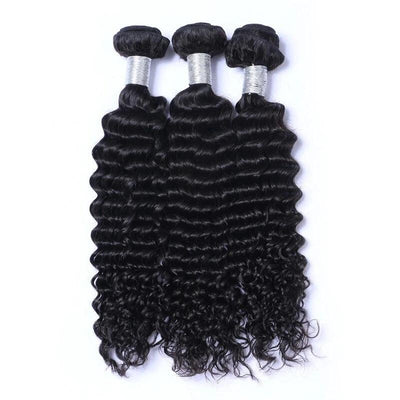 peruvian bundles 30 inches deep wave human hair