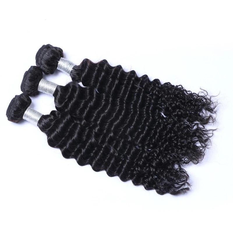 peruvian bundles 30 inches deep wave human hair