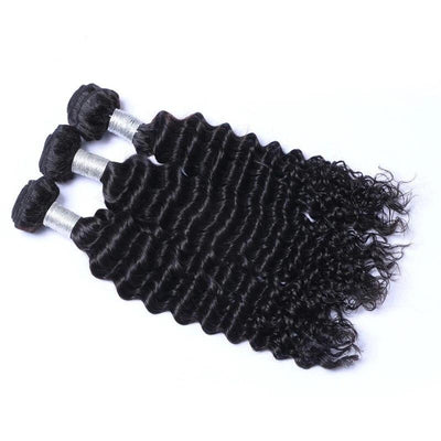 peruvian bundles 30 inches deep wave human hair